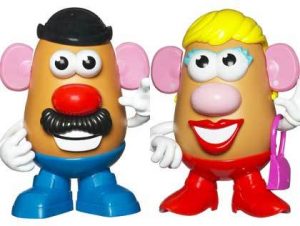 mr. and mrs. potato head on chezgigi.com