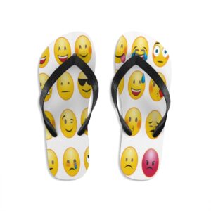 Emoji We feel it all flip-flops on chezgigis.com